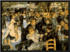 Bal au moulin de la Galette Montmartre