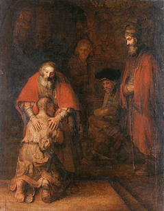 terugkeer van de verloren zoon - Rembrandt van Rijn