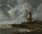 De molen bij wijk bij Duurstede - Jacob Isaacksz van Ruisdael