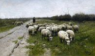Anton Mauve - Herder met schapen